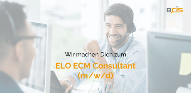 Wir machen Dich zum ELO ECM Consultant (m/w/d)