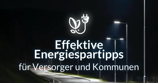Effektive Energiespartipps für Kommunen und Versorger