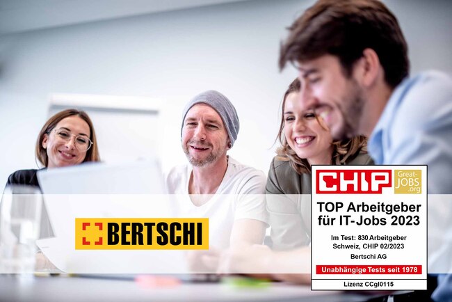 Bertschi: Ein Top Arbeitgeber für IT Jobs in der Schweiz | Bertschi