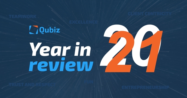 Year in Review 2021 - Qubiz