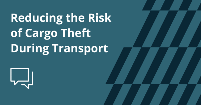 Reducing cargo theft for better security in logistics | ATC