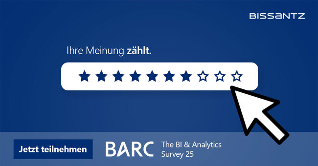 Anwenderbefragung: „The BI & Analytics Survey 25“