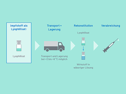 Welche Rolle spielen Lyophilisate bei der COV-19 Logistik?