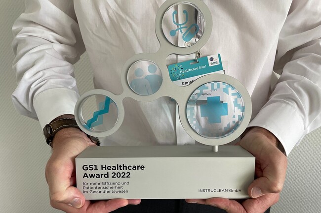 INSTRUCLEAN gewinnt GS1 Healthcare Award | VAMED DE 
