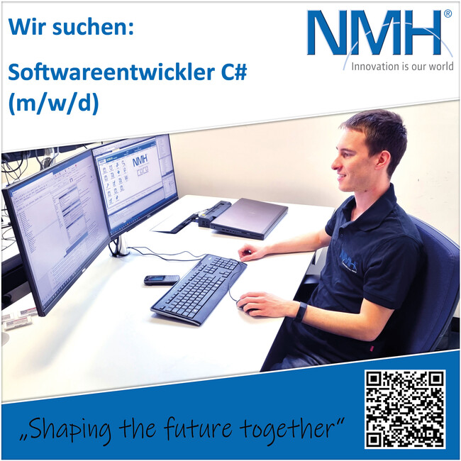 Softwareentwickler C# (m/w/d) | NMH GmbH
