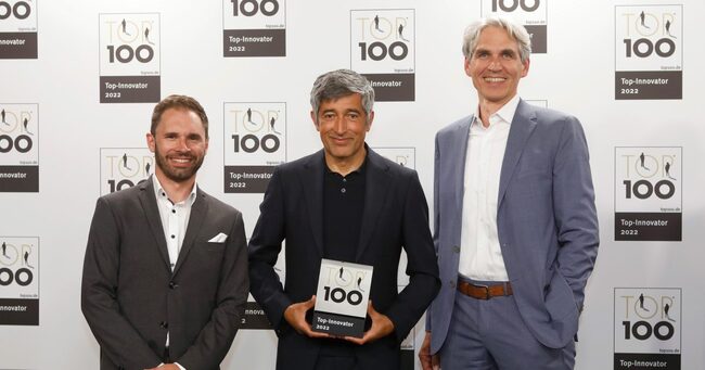 Große Ehrung: feno nimmt Top-100-Award entgegen • feno