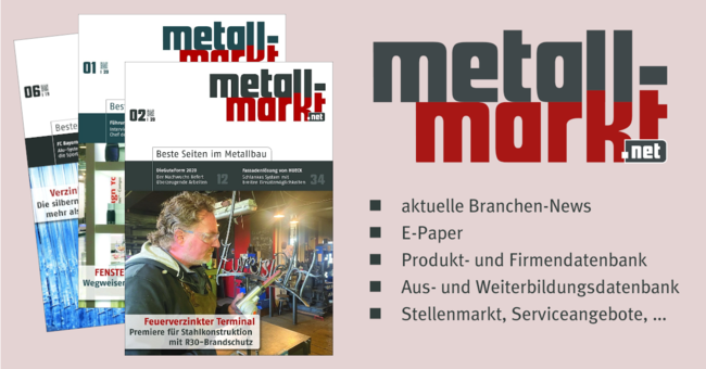 metall-markt.net - Fachzeitschrift für Metallbau, Fenster und Fassaden