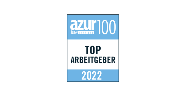 Raue erneut TOP-Arbeitgeber 2022 im azur 100 Ranking