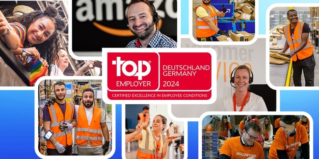Amazon Deutschland ist Top Employer 2024