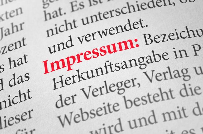 Impressumspflicht | CMD GmbH & Co. KG