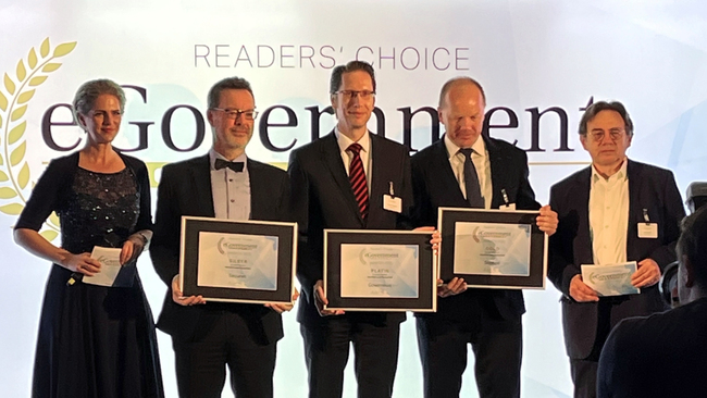 Governikus holt den ersten Platz bei den eGovernment Computing Readers‘ Choice Awards 2022