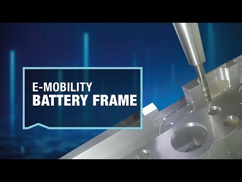 E-Mobility | Machining of battery frames | Bearbeitung von Batterierahmen | MAPAL Dr. Kress KG