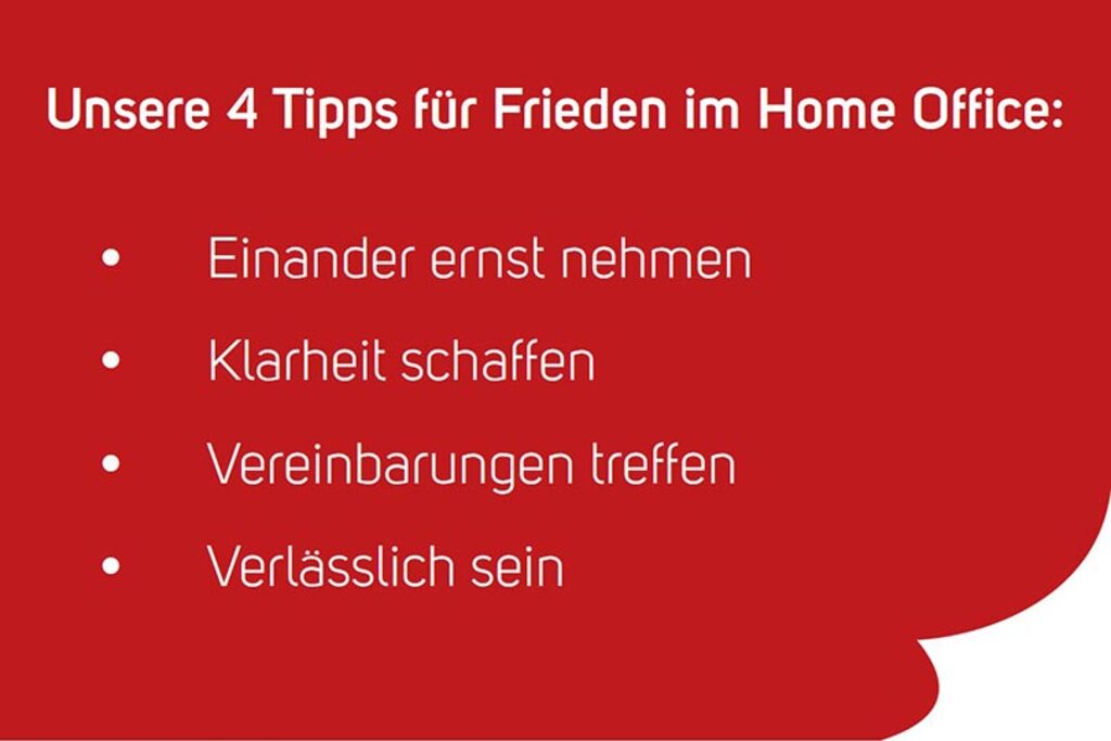 Unsere 4 Top-Tipps für Frieden im Home-Office: - Consiglieria GmbH