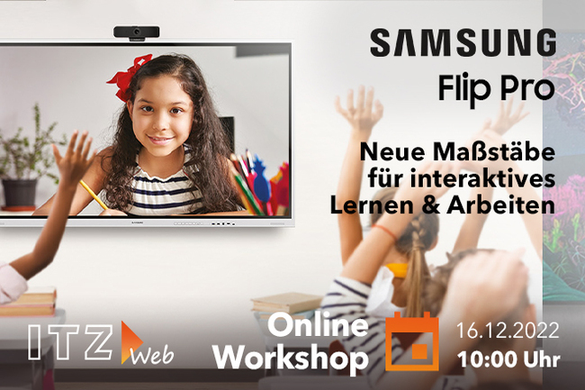 Samsung Flip Pro: Neue Maßstäbe für interaktives Lernen und Arbeiten