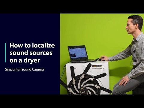 HOW TO Localize sound sources on a dryer with Simcenter Sound Camera | Tutorial