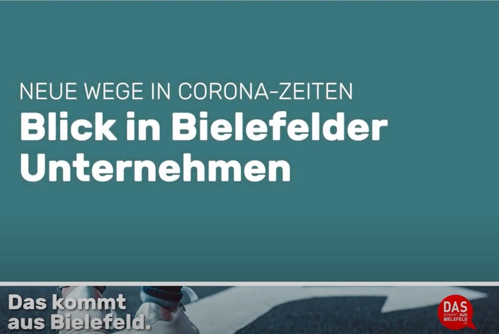 Blick in Bielefelder Unternehmen: Neue Wege in Corona-Zeiten - goldsteps