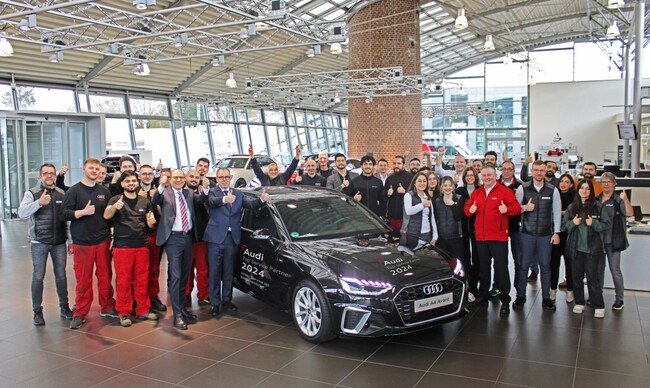 Autohaus Borgmann in Krefeld ist Audi Top Service Partner 2024