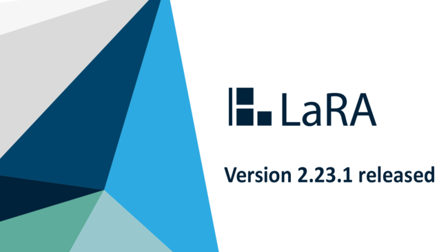 LaRA Version 2.23.1 released