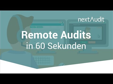 Remote Audits in 60 Sekunden