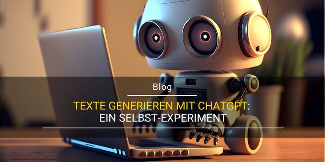 Texte generieren mit ChatGPT: Ein Selbst-Experiment - Staatsanzeiger Blog