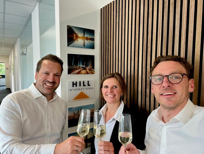 Erfolgreiche Projekte, neues Büro & Verstärkung des HILL International Teams in Salzburg