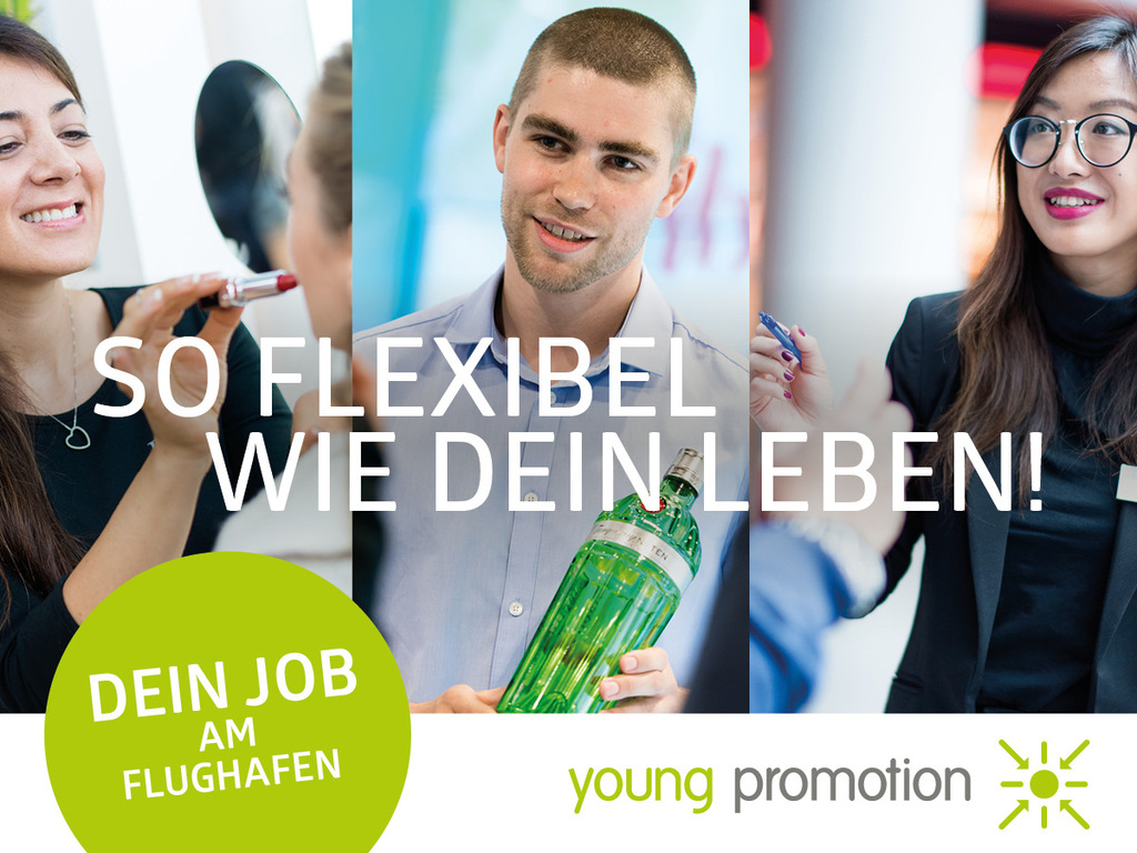 Jobs: Promotion im Duty Free Flughafen Stuttgart in Flughafen Stuttgart | young promotion GmbH