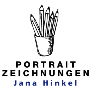 Portrait Zeichnungen - Jana Hinkel